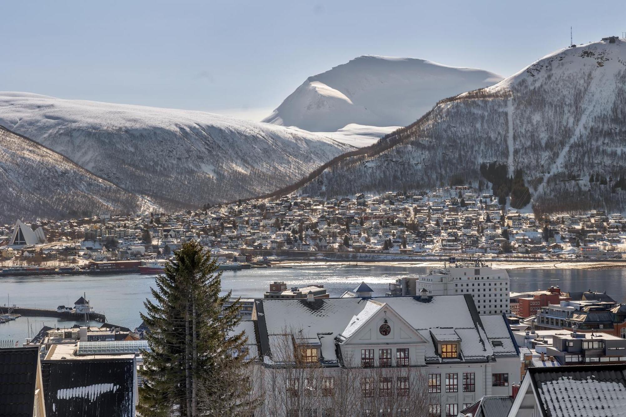 Cozy Central Loft Apartment With Amazing View Tromsø Eksteriør billede